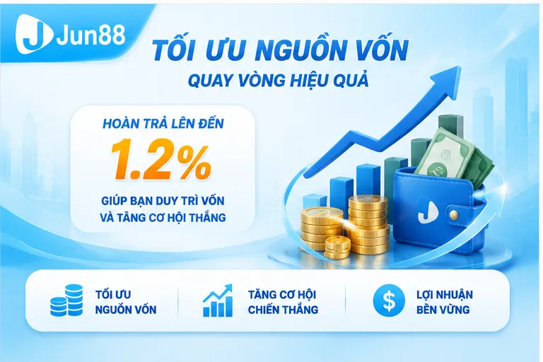 Tối ưu nguồn vốn khi tham gia cược thả ga hoàn trả cực đã